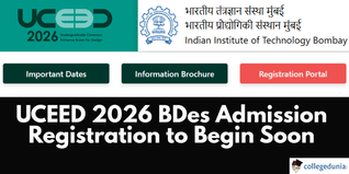 UCEED 2026 B.Des Admission Registration to Begin From March 14; Check Full Seat Allotment Schedule